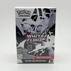 Pokemon TCG Scarlet & Violet-White Flare Booster Bundle (6 Packs) - Factory Seal - Image 1