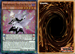 Yugioh! Performapal Odd-Eyes Butler - BLMR-EN028 - Ultra Rare - 1st Edition Near - Image 1