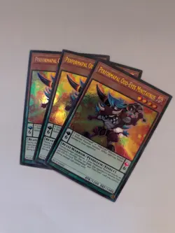 Yugioh 3X Performapal Odd-Eyes Minitaurus (Ultra Rare) (1st Edition) BLLR-EN002 - Image 1