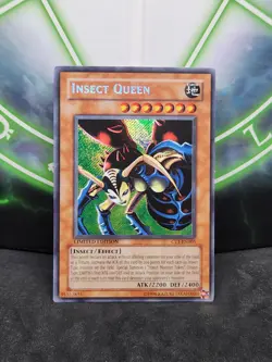 Yugioh Insect Queen CT1-EN005 Secret Rare Limited Edition NM - Image 1