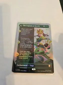 The Legend of Kyoshi Borderless FOIL MTG Avatar: TLA Nm/M - Image 1