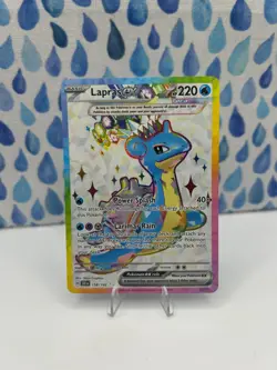 Pokemon TCG ~ Lapras ex 158/142 ~ Full Art Ultra Rare Holo ~ Stellar Crown - Image 3