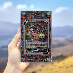 Pokemon Giratina V Alternate Art 186/196 Lost Origin Extended Artwork Case - Image 4