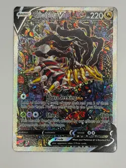 Giratina V 186/196 - Lost Origin Alternate Art Pokemon - NM - Image 1