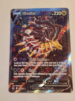 Pokemon TCG Giratina V Alternate Full Art 186/196 Swsh11: Lost Origin Holo - Image 1