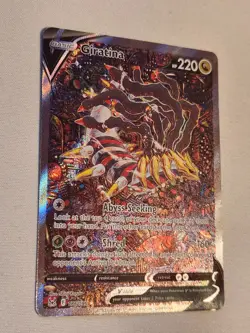 Pokemon TCG Giratina V Alternate Full Art 186/196 Swsh11: Lost Origin Holo - Image 2