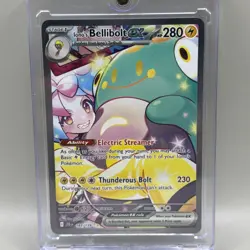 Iono's Bellibolt EX 183/159 SV09 Journey Together Pokemon TCG Card - Image 1