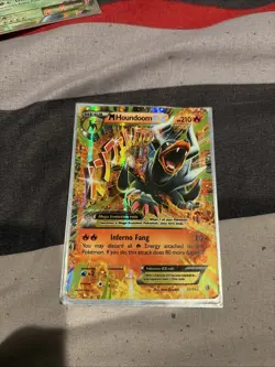 Pokemon TCG M Houndoom EX Holo Ultra Rare Card 22/162 XY Breakthrough - Image 3