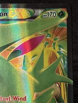 Pokemon TCG Virizion-EX Plasma Blast Holo Card 96/101 Full Art Ultra Rare Lp - Image 3