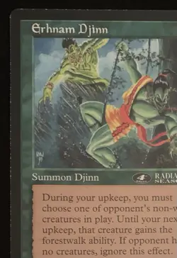 Magic The Gathering MTG ERHNAM DJINN Promo 6x9 Oversize Jumbo Card! - Image 2