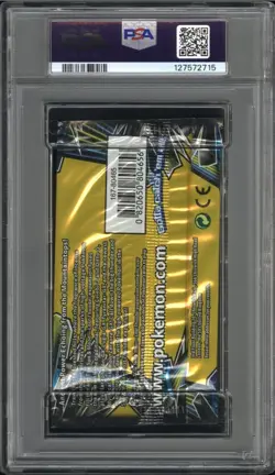 Pokemon Lost Thunder Celebi Artwork Sealed Booster Pack PSA 10 3 Card Mini Pack - Image 2