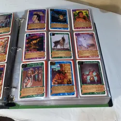Vintage Redemption Trading Card Game Lot Of 1003 in binder - Image 2