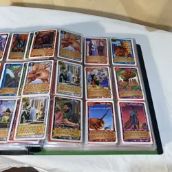 Vintage Redemption Trading Card Game Lot Of 1003 in binder - Image 5