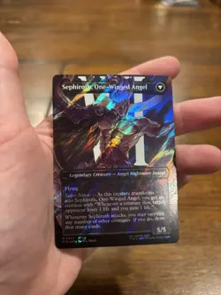Sephiroth, Fabled SOLDIER (Borderless) (Surge Foil) Final Fantasy Foil - Image 1