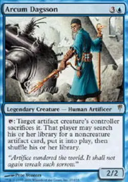 MTG Arcum Dagsson, Moderate Play, English Coldsnap - Image 1