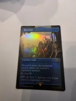 MTG RIVENDELL BOARDERLESS FOIL ART 344 EX-MINT FREE SHIP!!! - Image 1