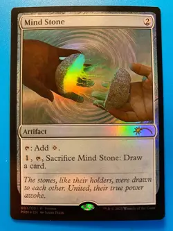 MTG 1x FOIL Mind Stone # 1 Wizards Play Network Promo Magic the Gathering x1 NM - Image 1