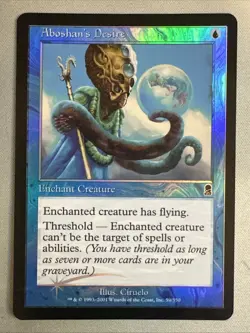 MTG / Aboshan's Desire / ODY / #59 / FOIL / Common / NM - Image 1