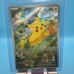 Pikachu 088 Sv: Scarlet & Violet Promo Card Holo Paldea Adventure Chest Mint - Image 1