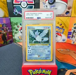 PSA 6 1999 Pokemon Game Unlimited Fossil & Jungle Holo Lot - Image 1