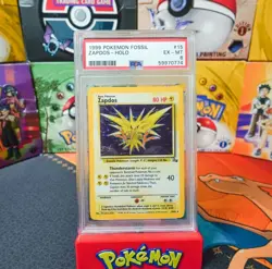 PSA 6 1999 Pokemon Game Unlimited Fossil & Jungle Holo Lot - Image 3
