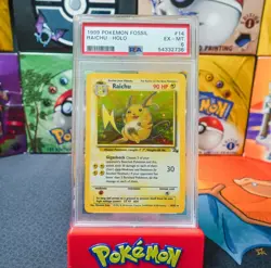 PSA 6 1999 Pokemon Game Unlimited Fossil & Jungle Holo Lot - Image 5