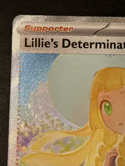 Lillie's Determination 184/132 Mega Evolution Pokemon SIR Special Illustration - Image 2