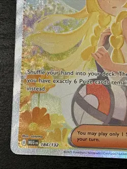 Lillie's Determination 184/132 Mega Evolution Pokemon SIR Special Illustration - Image 5