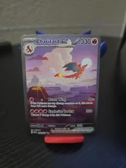 Pokemon TCG Charizard EX 199/165 Scarlet & Violet 151 English NM-M Condition - Image 1