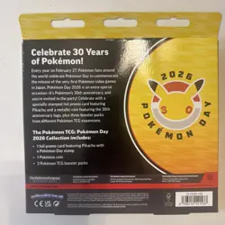 2026 Pokemon Day 30th Anniversary Collection Box New Factory Sealed - Image 2