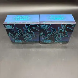 Lot (2) Pokemon Center Mega Evolution Phantasmal Flames Elite Trainer Box Sealed - Image 1