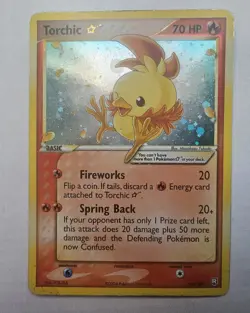 Torchic Gold Star 2004 Holo Pokemon + 700+ Cards Rares Uncommons Various Sets - Image 1