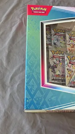 Pokemon Scarlet Violet Prismatic Evolutions Lucario Tyranitar ex Premium 🔥 - Image 2
