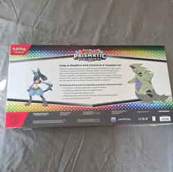 Pokemon Scarlet Violet Prismatic Evolutions Lucario Tyranitar ex Premium 🔥 - Image 5