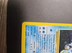 2000 Pokemon GIOVANNI'S GYARADOS #5/132 Gym Challenge Unlimited Holo Swirl ENG - Image 4
