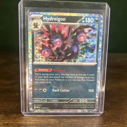 2025 McDonald’s Pokemon Dragon Discovery Hydreigon Promo Card Holo 010/015 - Image 1