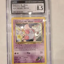 Nintendo Wizards CGC Graded Pokemon Rillaboom V, Mr. Mime, Heliolisk Lot - Image 3