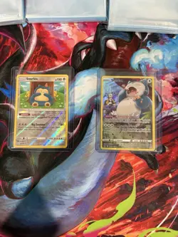Pokemon TCG Snorlax Holo & Trainer Gallery Cards English - 2 Card Lot - Image 1