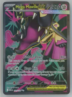 2025 Pokemon Mega Evolution Mega Mawile ex Ultra Rare Holo #162 C24 - Image 1