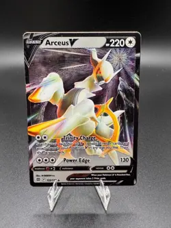Arceus V 122/172 METAL Card Pokemon Ultra Premium Collection Brilliant Stars - Image 1