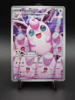 Pokemon TCG Wigglytuff 105/094 Full Art Illustration Rare Holo Phantasmal Flames - Image 1