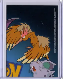 Pokemon Topps TV Professor Oak TV7 Puzzle - Image 2