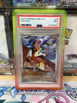 PSA 9 Fuecoco 03 09/09 Pokemon Gem Pack Vol. 1 Simplified Chinese CBB1C - USA - Image 1