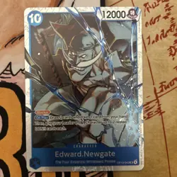 One Piece TCG OP13-042 Edward. Newgate SR X4 Playset Card Game CCG English - Image 2