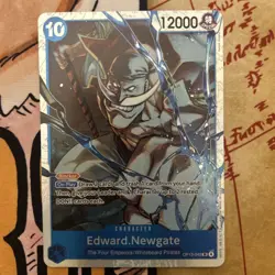 One Piece TCG OP13-042 Edward. Newgate SR X4 Playset Card Game CCG English - Image 4