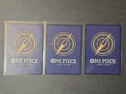 One Piece TCG Edward Newgate Playset of 3 OP13-042 SR OP-13 English NM - Image 2