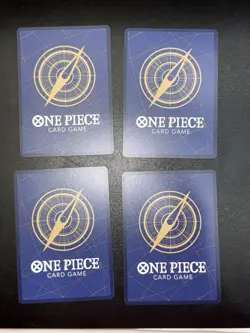 One Piece TCG Edward Newgate Playset of 4 OP13-042 SR OP-13 English NM - Image 2