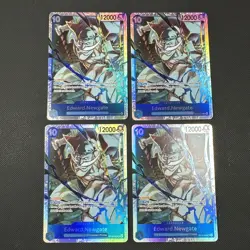 One Piece TCG OP13-042 Edward. Newgate SR X4 Playset Card Game CCG English - Image 1