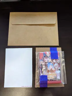 Uta, One Piece Red Waifu Gold Metal Card Goddess Story Doujin Anime CCG - Image 3