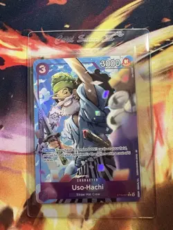 Uso-Hachi ST18-001 One Piece TCG PRB02 The Best Vol.2 NM - Image 1
